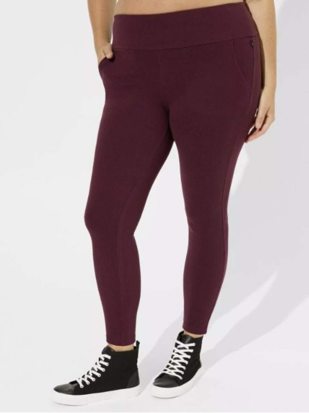 Torrid Happy Camper Micro Fleece Full Length Active Legging Size 4 4X 26